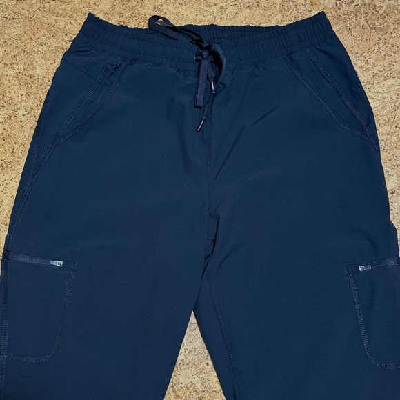 Eddie Bauer Wm's Fleece Lined Cargo Jogger Pants in Black Sz 6 - Picture 8 of 16